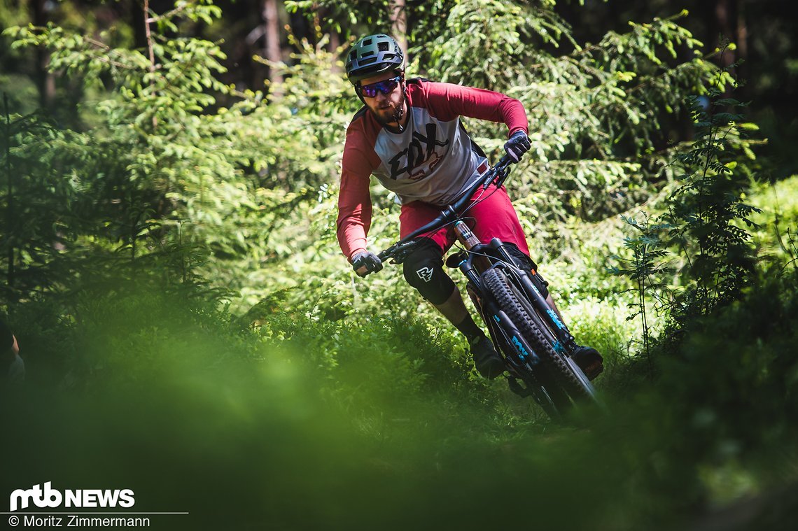 Auf flowigen Trails kann das Chameleon mit seinem direkten und spritzigen Fahrverhalten überzeugen.