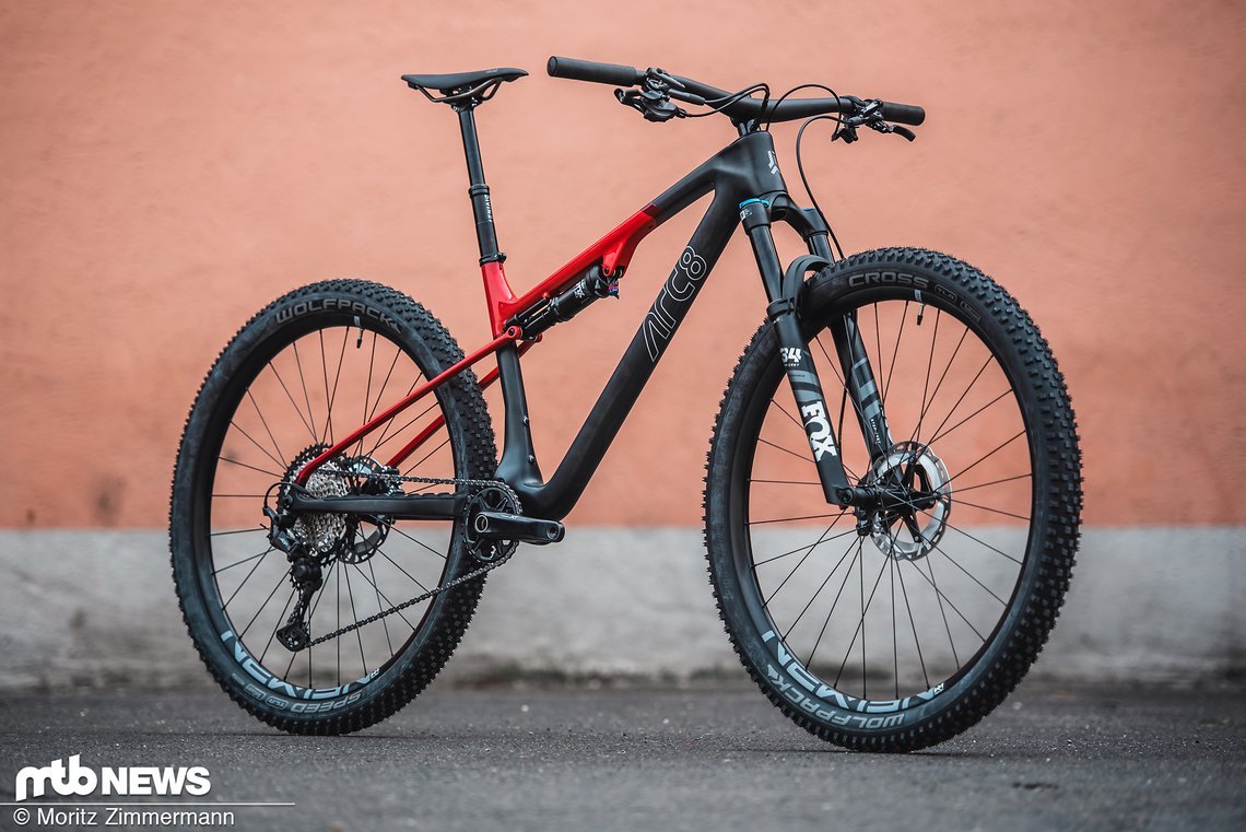 Mit dem Evolve FS setzt Arc8 neue Maßstäbe in puncto Progressivität im Bereich der Cross-Country und Down-Country-Bikes