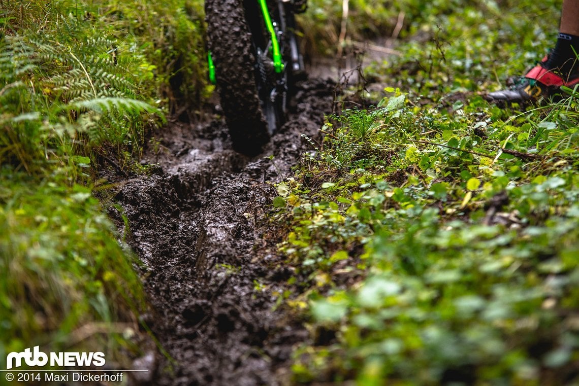 Viel weiter kommt das Fatbike auch nicht.