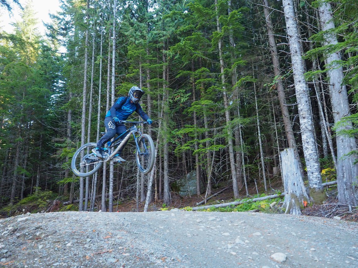 Beim Bau von Jump Trails macht Whistler niemand etwas vor