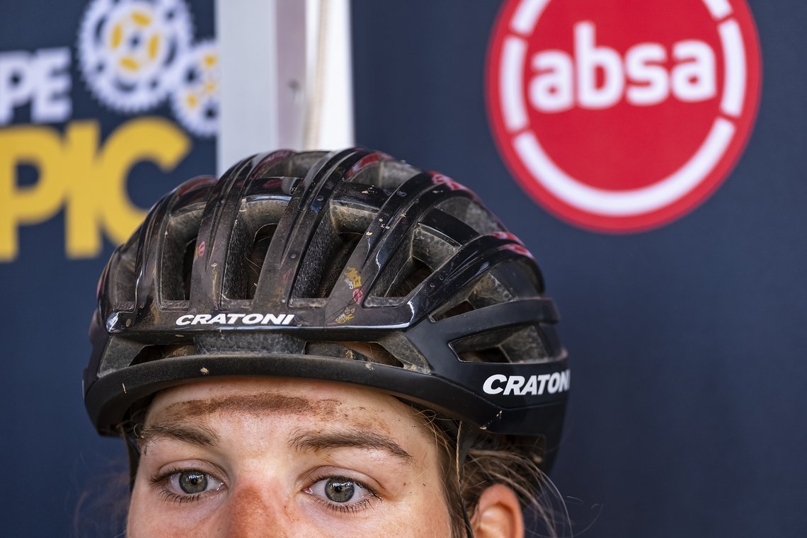 Nicole Koller during Stage 5 of the 2024 Absa Cape Epic Mountain Bike stage race from CPUT, Wellington to CPUT, Wellington, South Africa on 22 March 2024. Photo by Dom Barnardt /Cape Epic
PLEASE ENSURE THE APPROPRIATE CREDIT IS GIVEN TO THE PHOTOGRAP