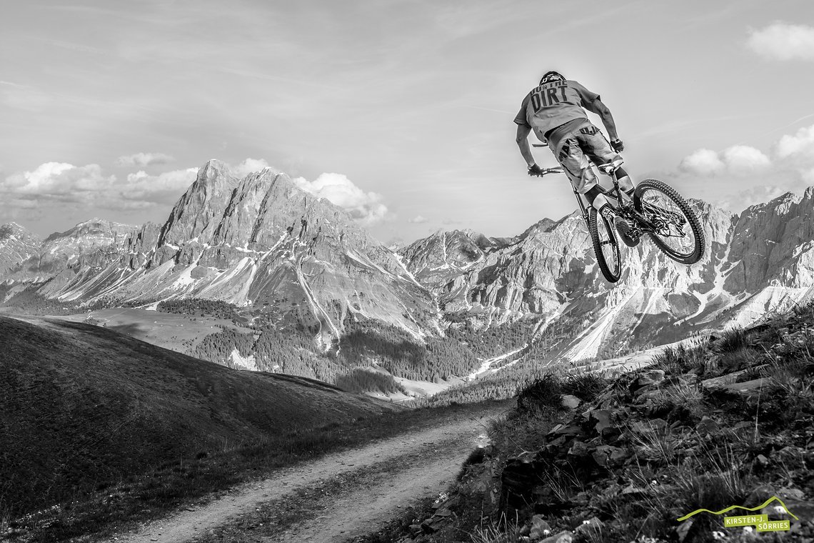 Daniel in den Dolomiten