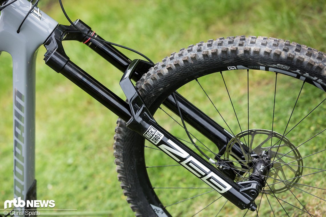 RockShox ZEB Ultimate mit 190 mm Federweg