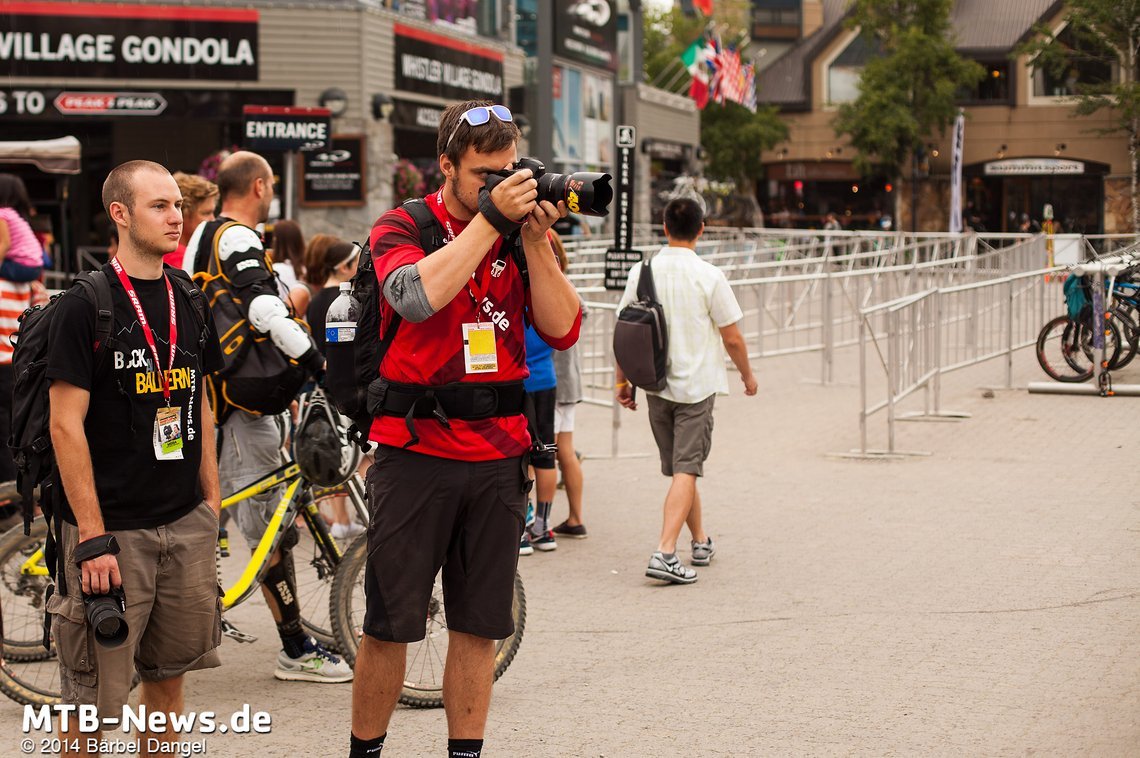 Impressionen-Shot neben der Strecke.