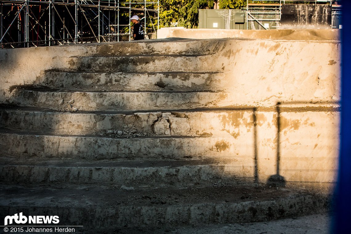 Dieses Jahr inklusive Treppen in der Erde