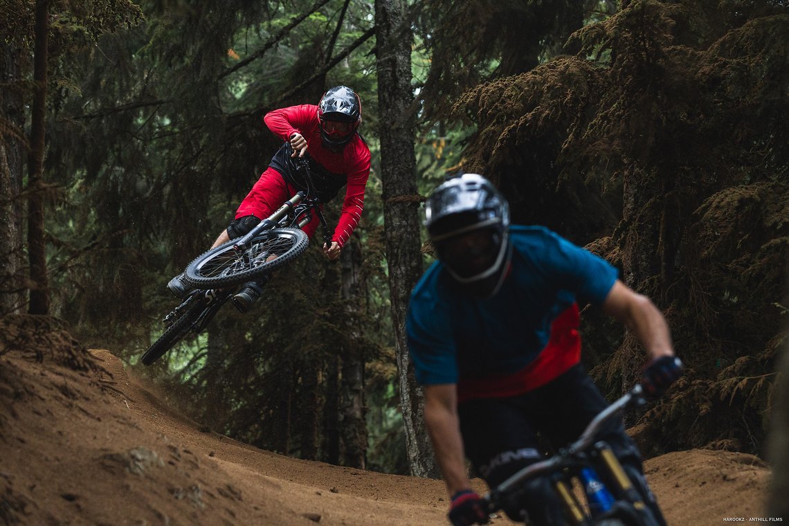 Die Trails sind weiterhin top fahrbar - mit der Extraportion Erde versehen