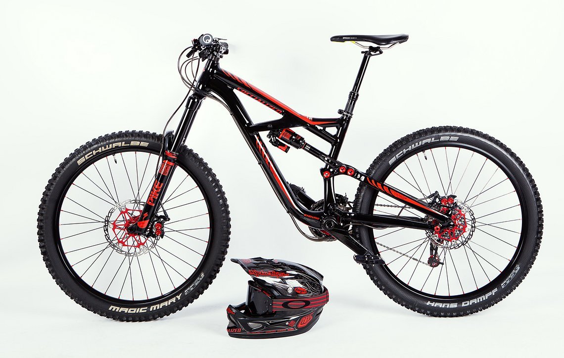 So sieht es aus: mein Specialized Enduro Comp 2014