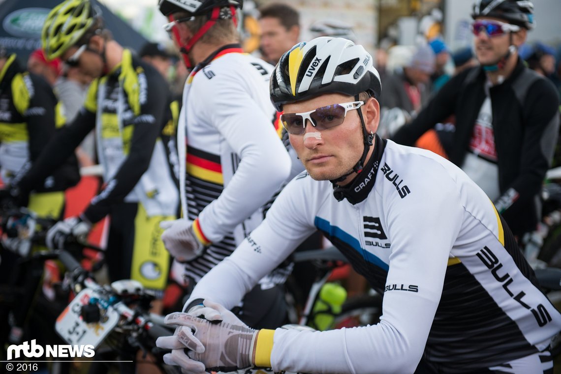 Urs Huber am Start