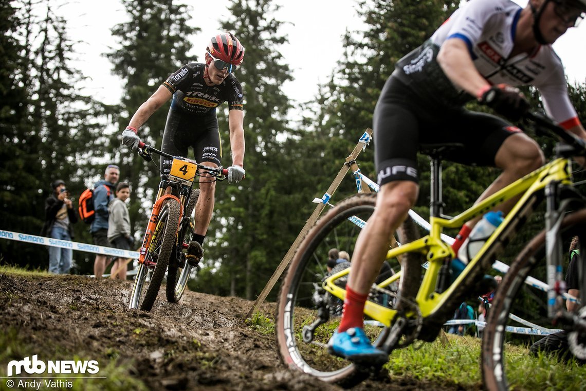 ... Simone Avondetto halten die italienischen Fahnen im U23-Weltcup aktuell extrem hoch