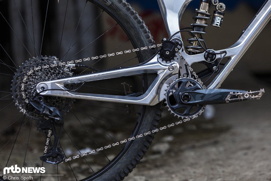 SRAM GX Eagle-Antrieb mit 10-50er Kassette