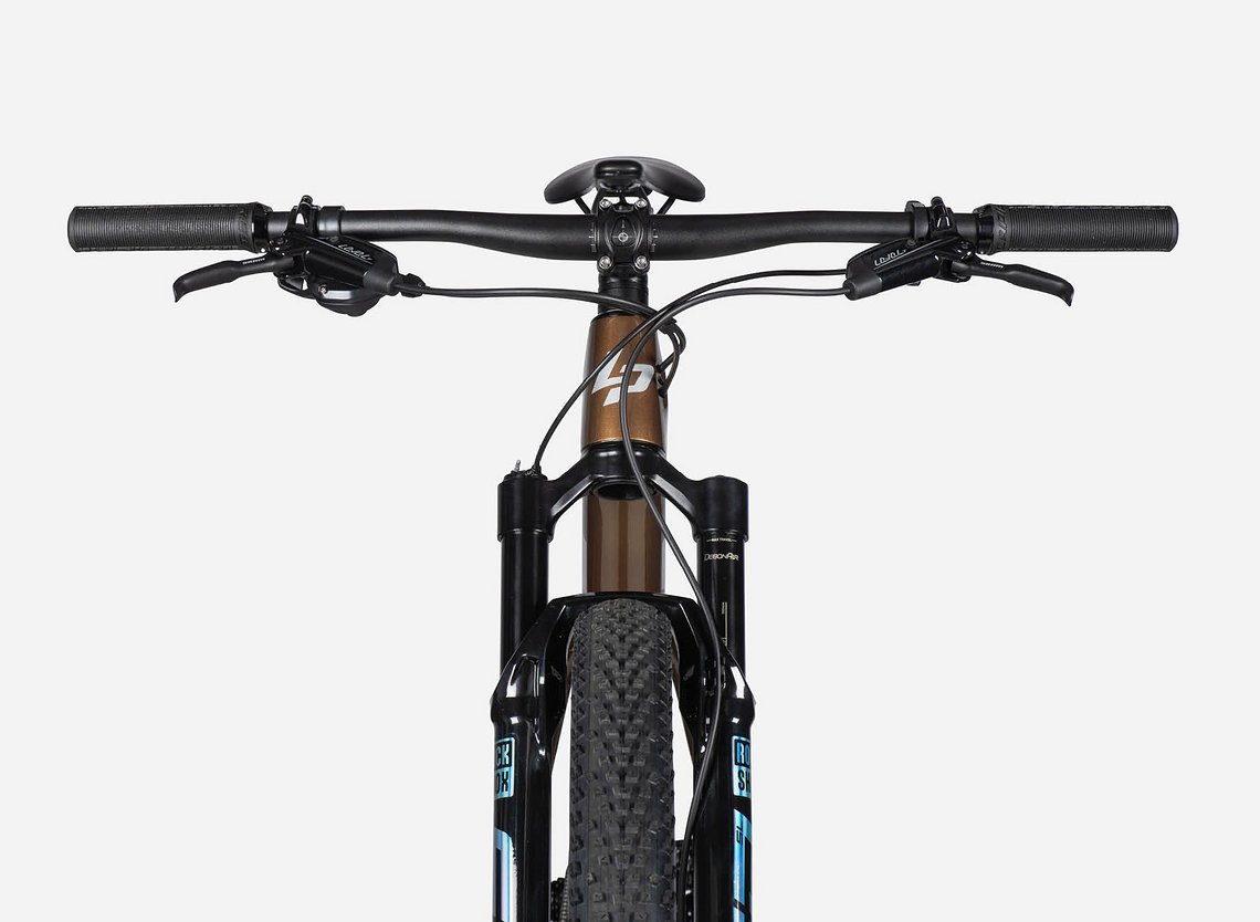 Die Geometrie fällt für ein XC-Hardtail recht gewöhnlich aus.