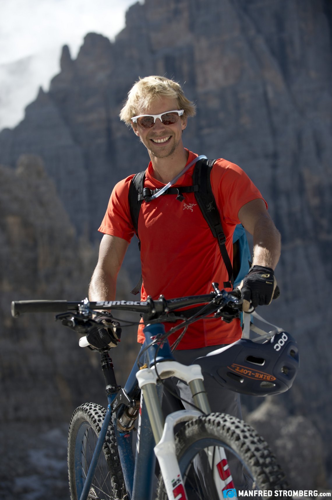 Geschafft - Via Ferrata in den Brenta Dolomiten mit dem Mountainbike