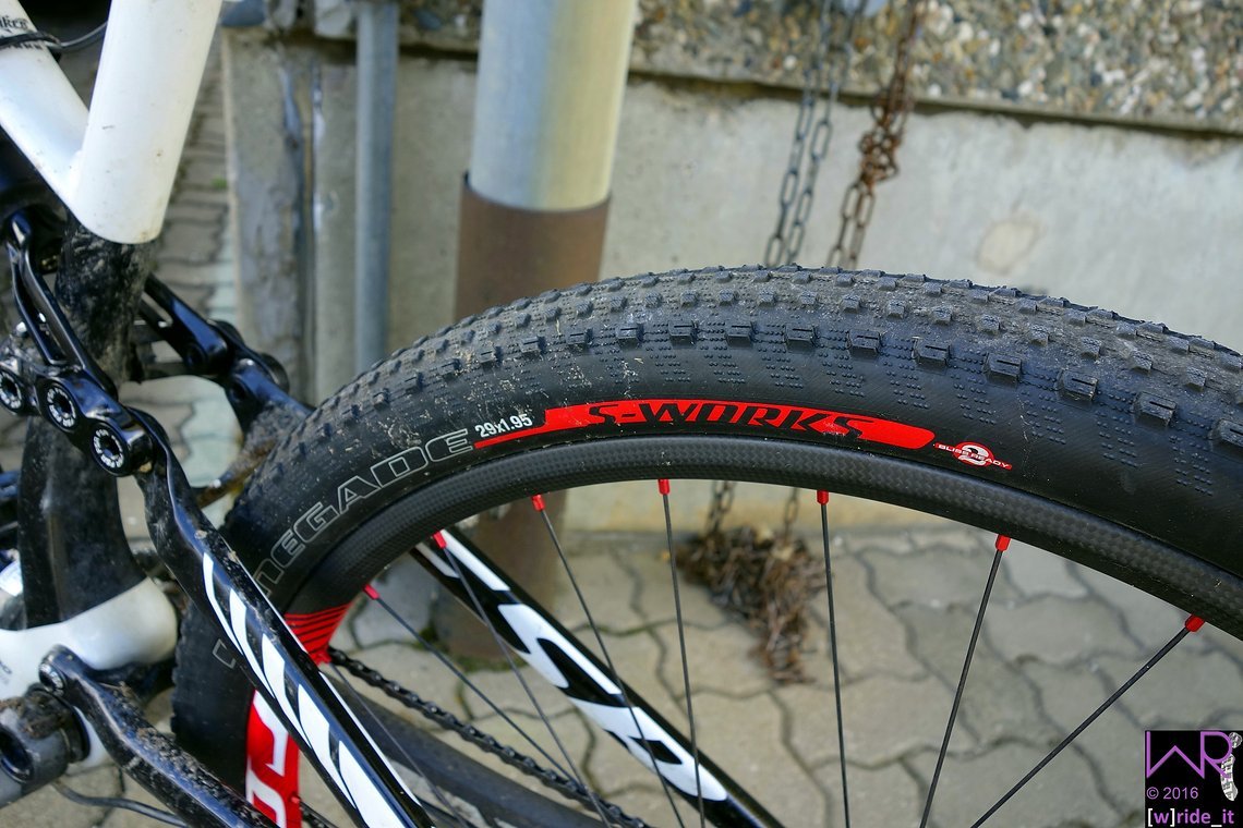 Mit Plastikfelge und minimalster Bereifung zu einem Gesamtgewicht von 13 kg