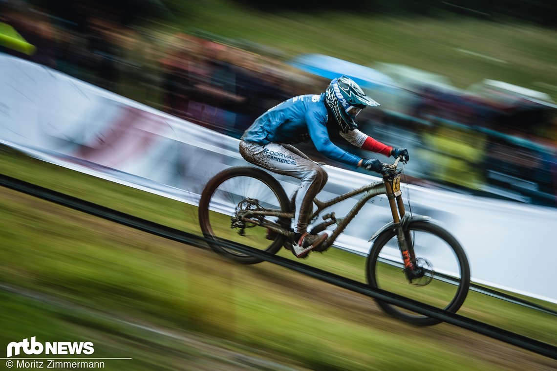 Benoit Coulanges legte dennoch eine extrem starke Fahrt hin und sicherte sich wertvolle World Cup-Punkte.