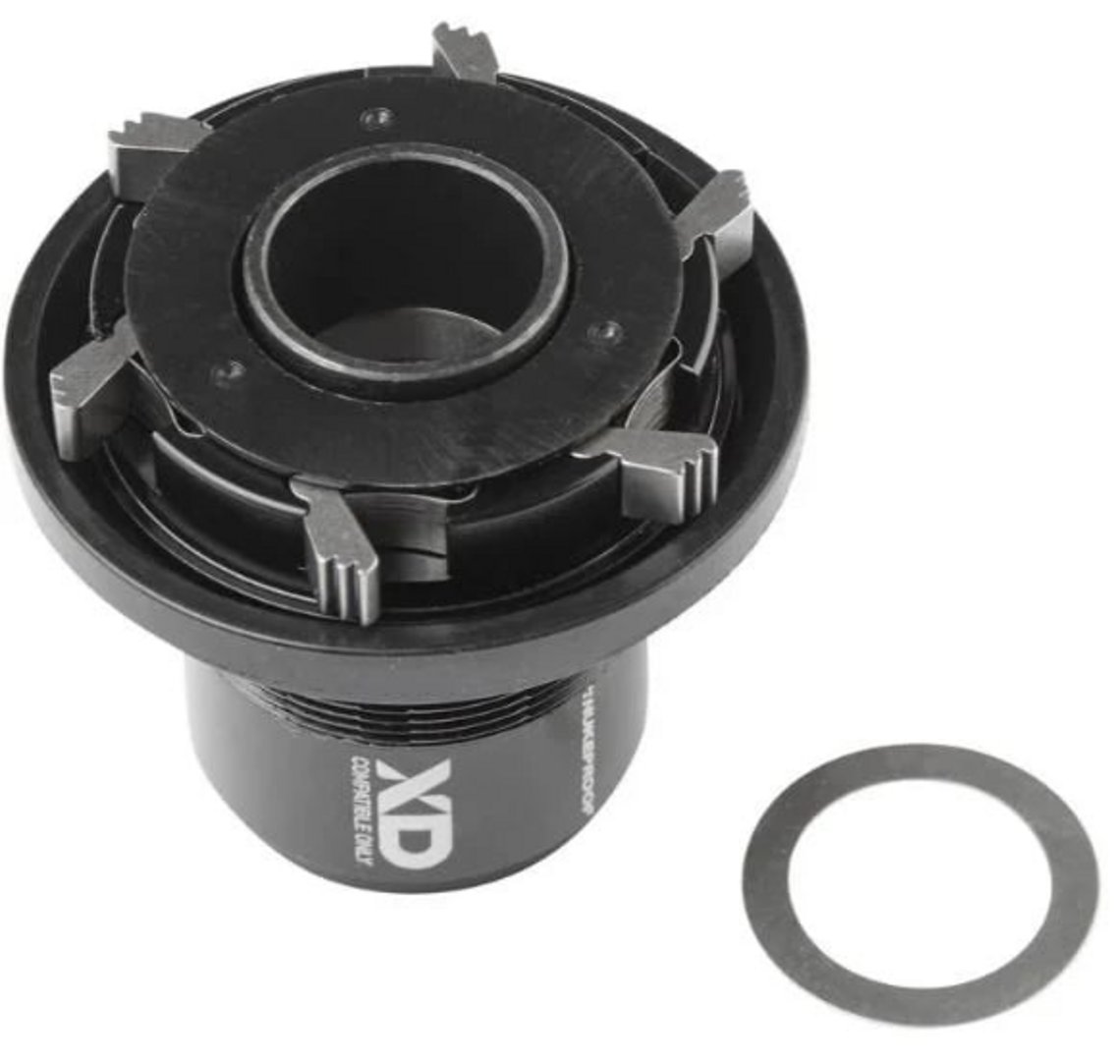 Der Nukeproof Horizon V2 Freilaufkörper ist ein Ersatzteil für Nukeproof Horizon V2 Naben und ermöglicht die Kompatibilität mit verschiedenen Schaltsystemen (Shimano HG, Shimano Microspline und SRAM XD) und für £59.99 (UVP) zu haben.