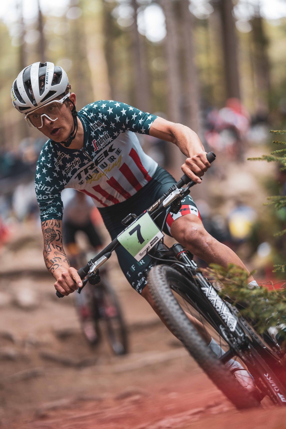 Bjorn Riley ist in diesem Jahr im US-Meistertrikot unterwegs.