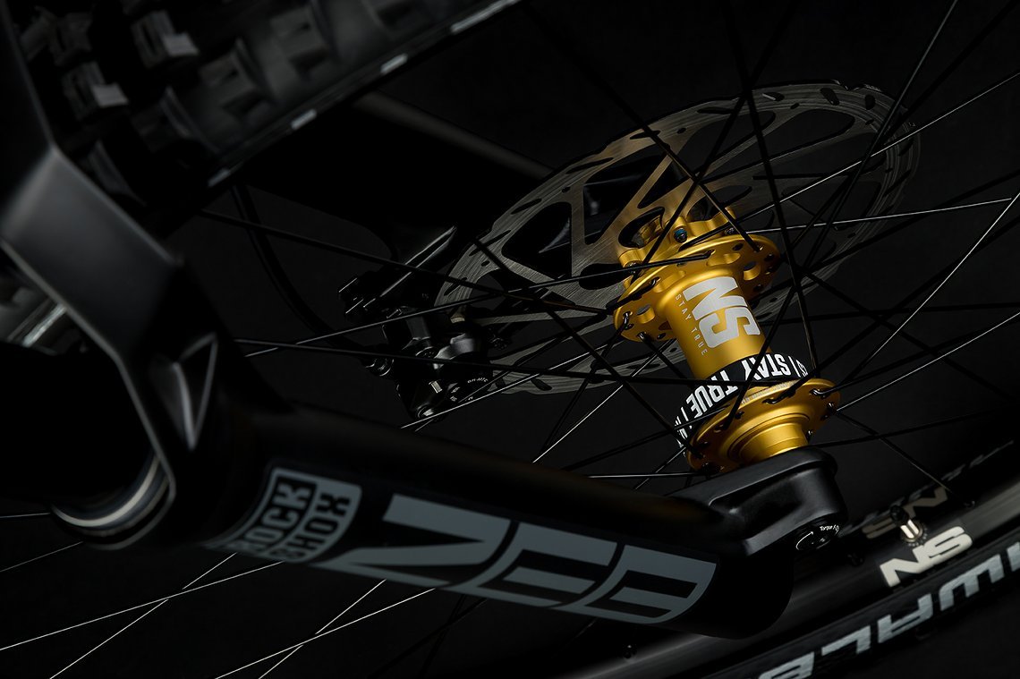 NS-Bikes stellt neben Rahmen auch viele Anbauteile her.