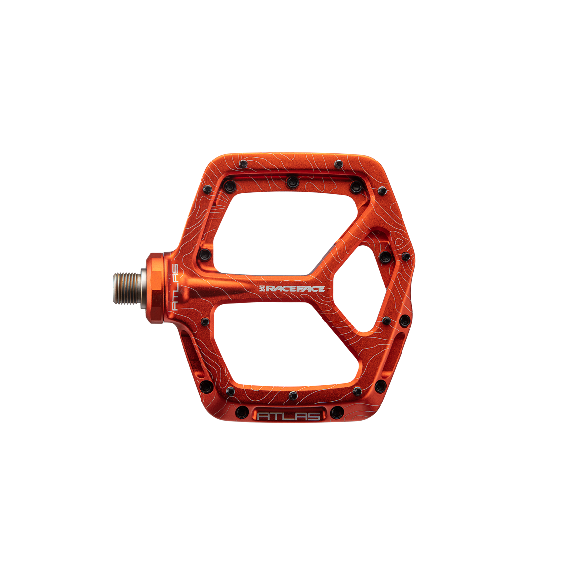 22 Atlas Pedal Top Orange
