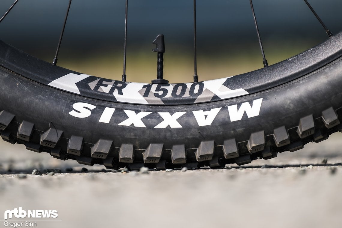 Gerollt wird auf DT Swiss FR1500-Laufrädern.