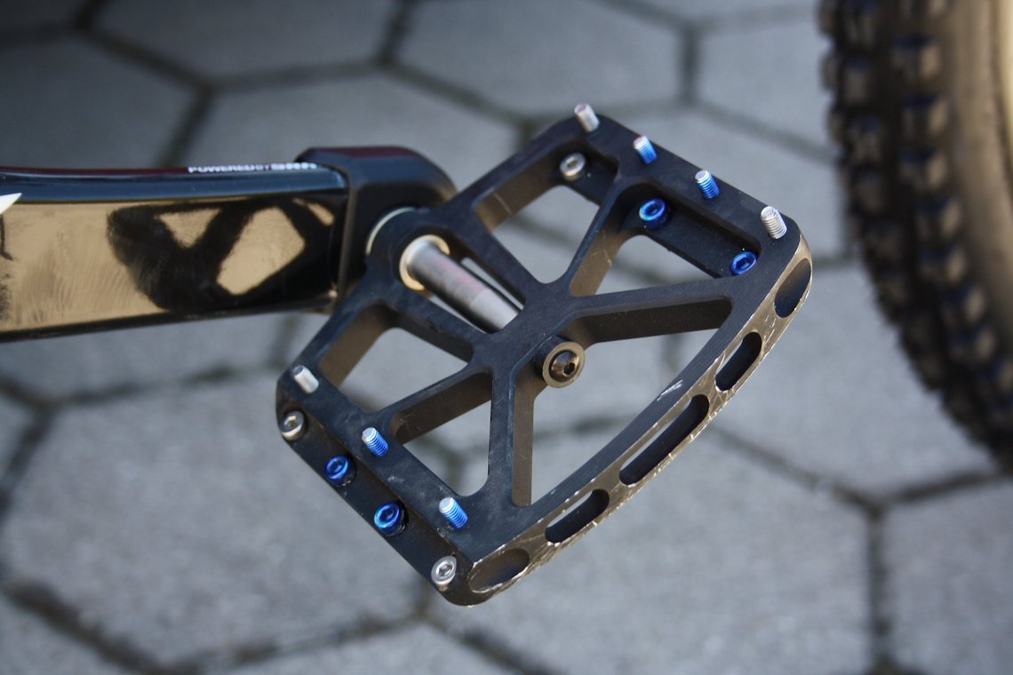 Selfmade Pedal, 11mm flach, Gleitlager