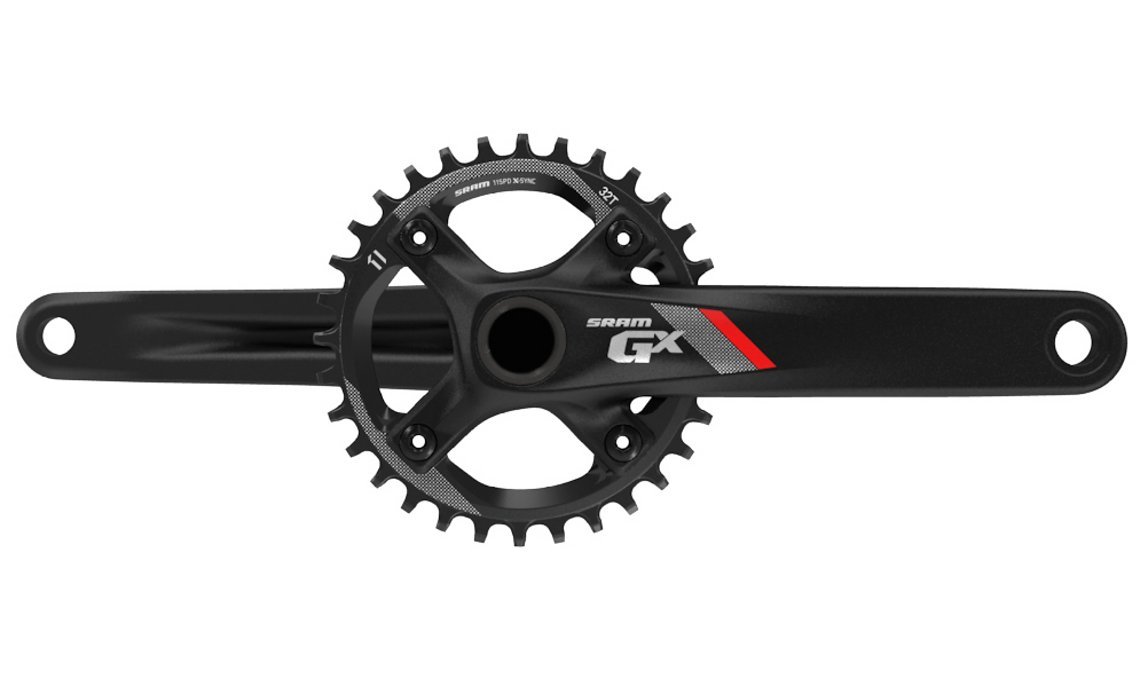 Die 1x11 GX Kurbel mit X-Sync Kettenblatt