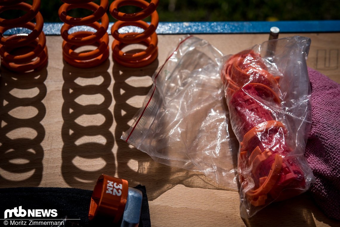 Diese Utensilien werden im Verlauf der Testsession noch enorm wichtig.