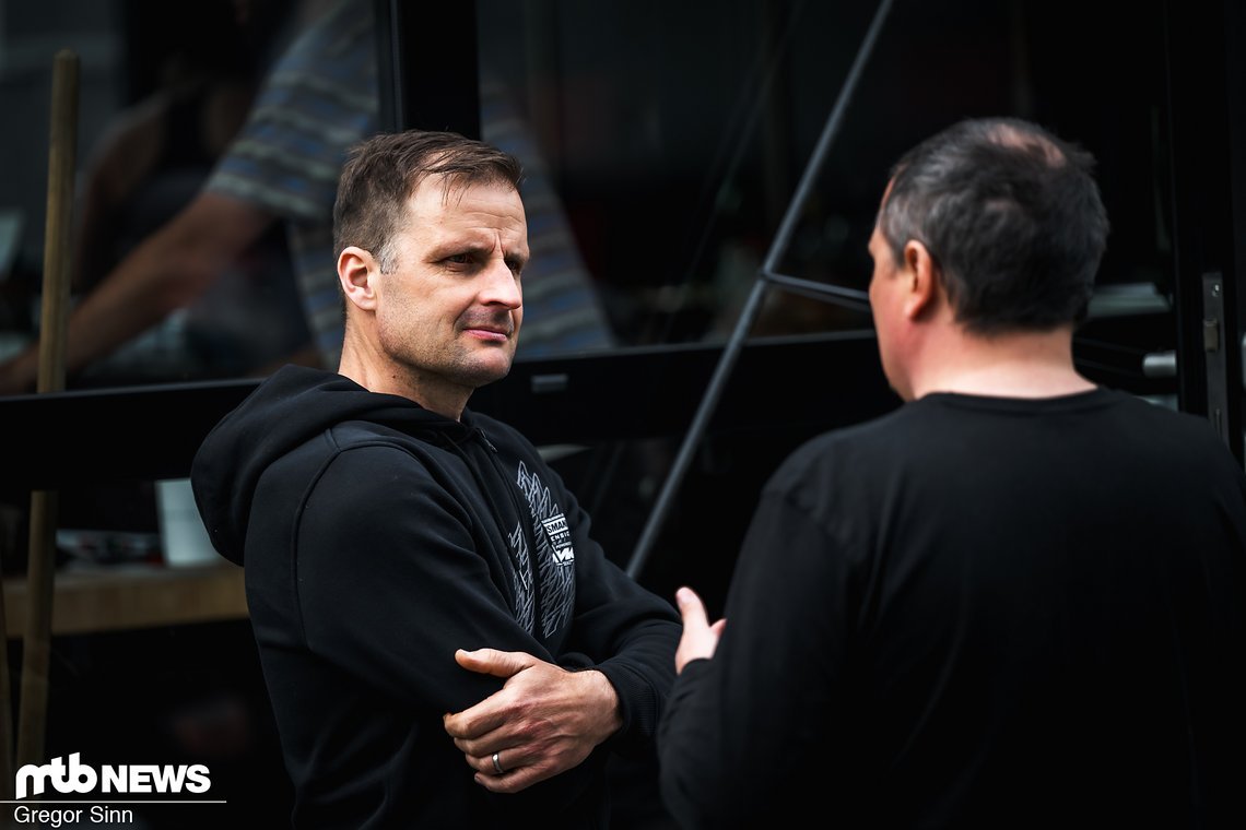 Hoher Besuch in den Pits