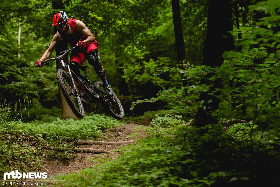 Schnelles Trailbike mit Reserven