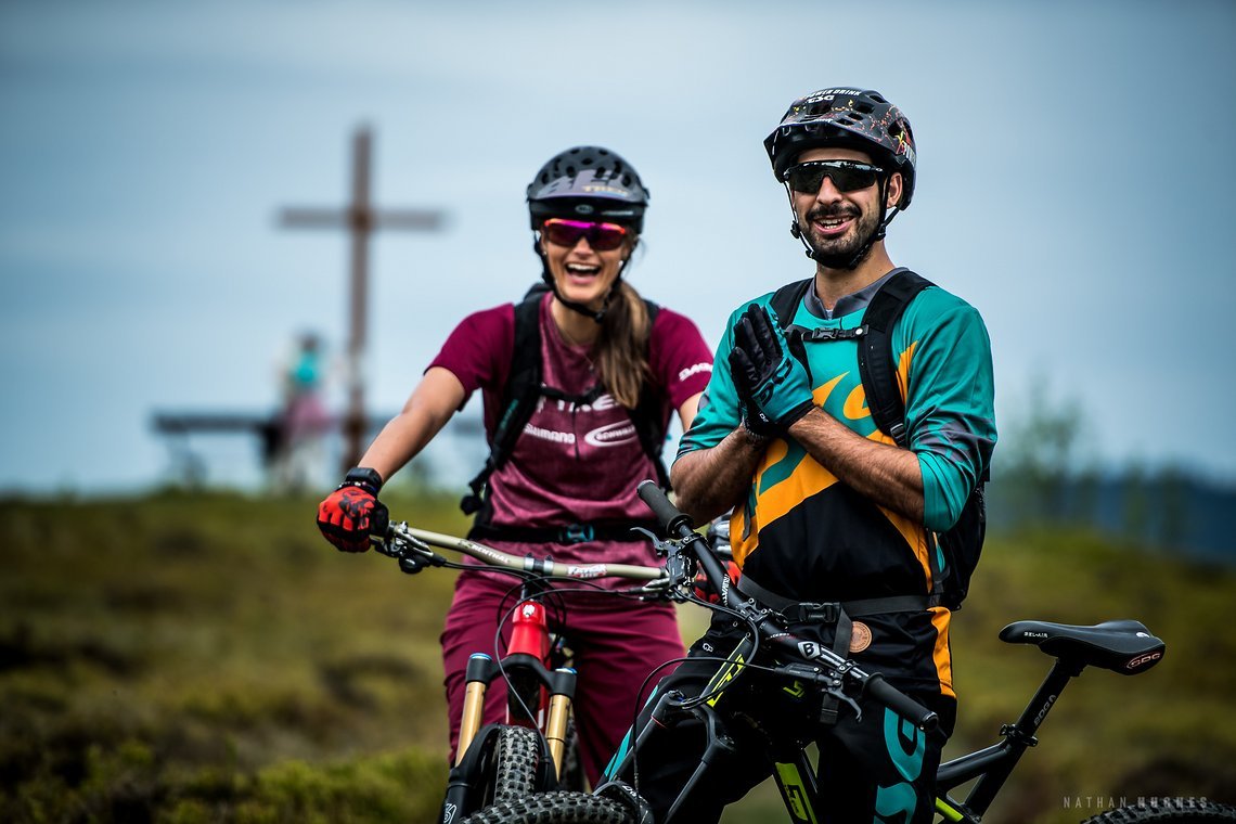 Steffi Marth und Amir Kabbani