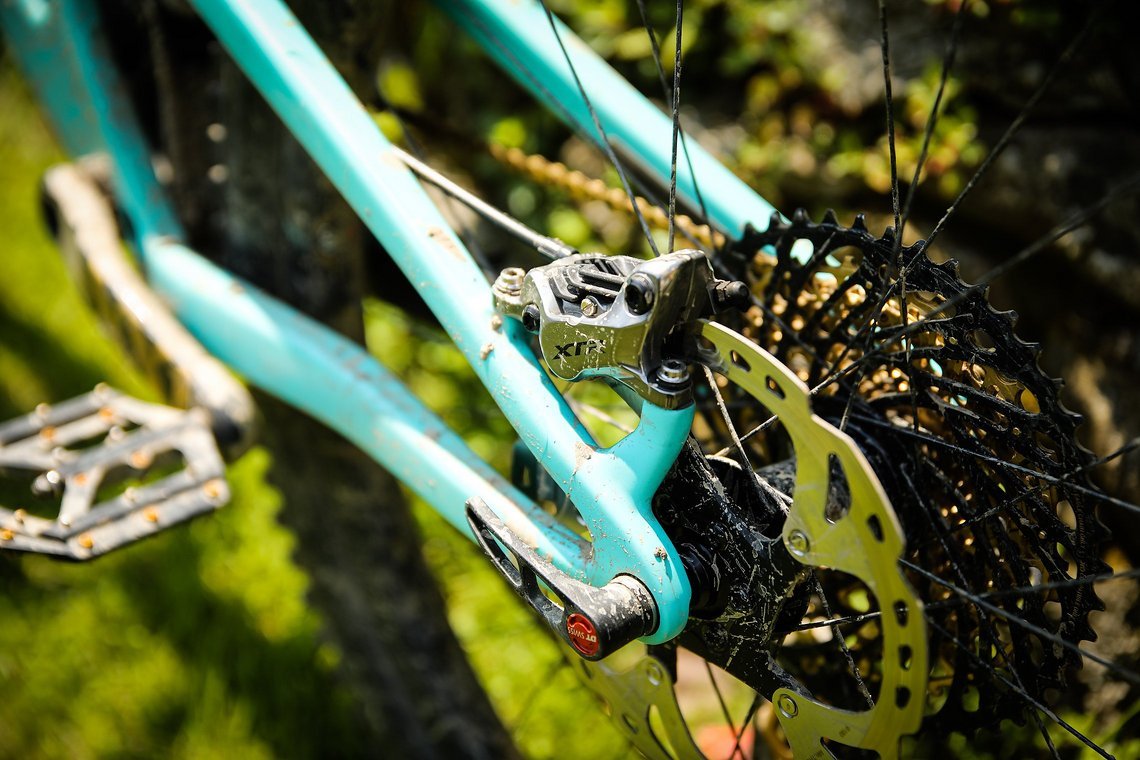 ... Shimano XTR-Bremsanlage