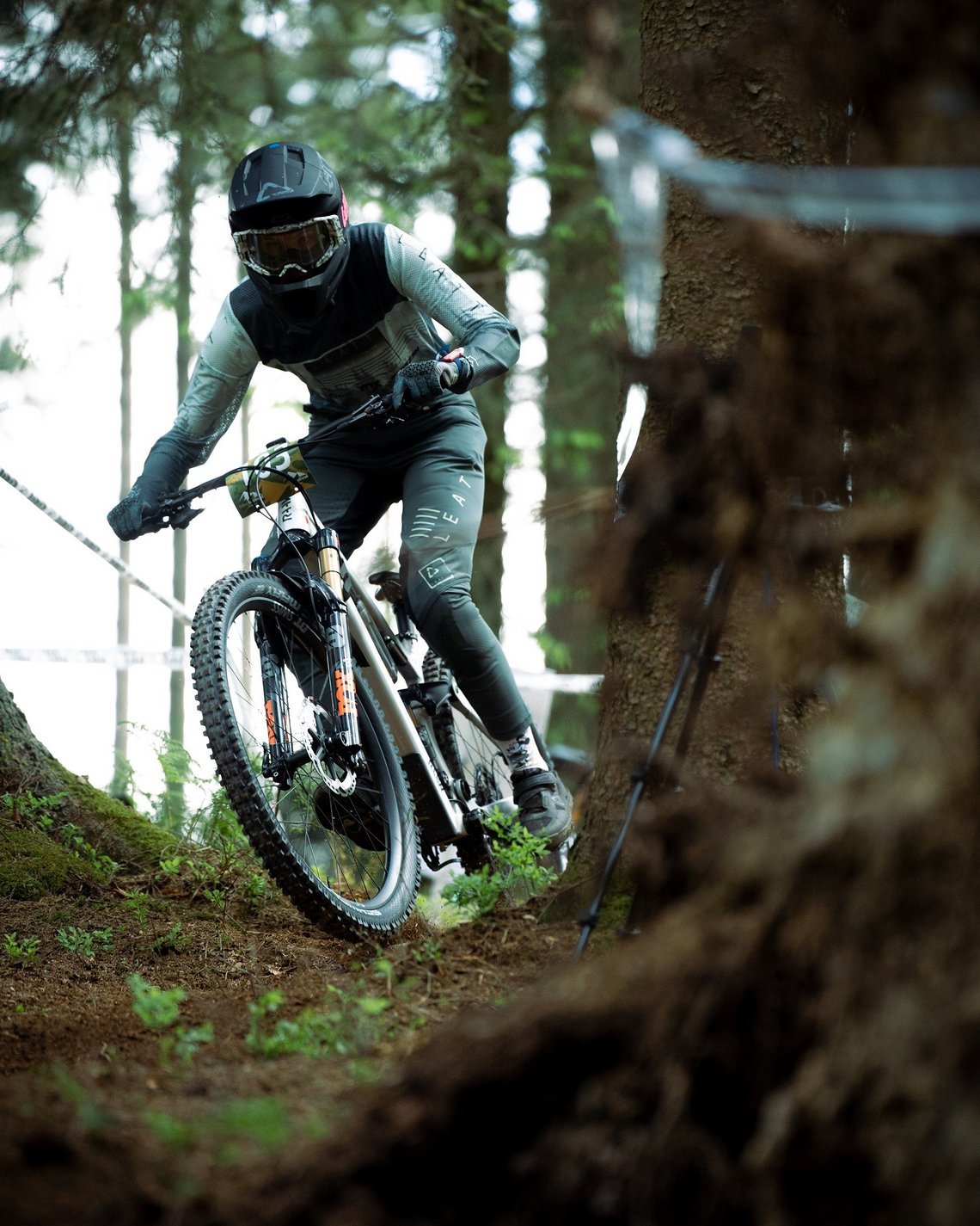 … und dann auf dem Trail.