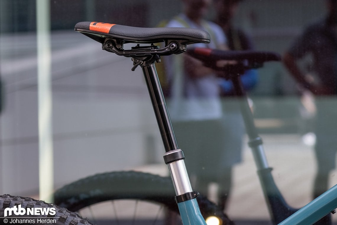 BikeYoke präsentiert eine kabellose Funk-Variostütze