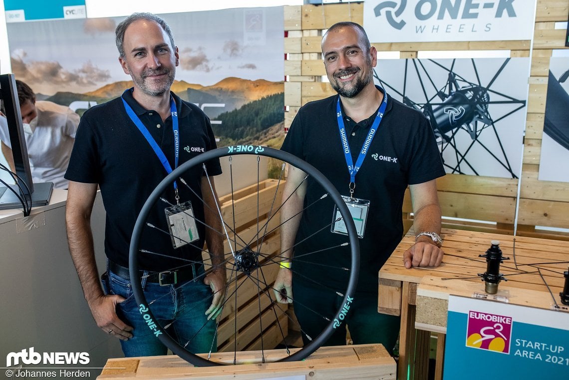 Superleichte Laufräder sind das Ziel von One K Wheels – und die Speichen sehen wirklich futuristisch aus.