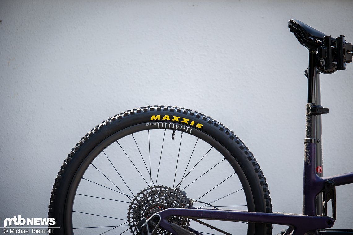 Unbeeindruckt zeigen sich die Hunt Proven Carbon Enduro H_Core nach einer Saison im Einsatz