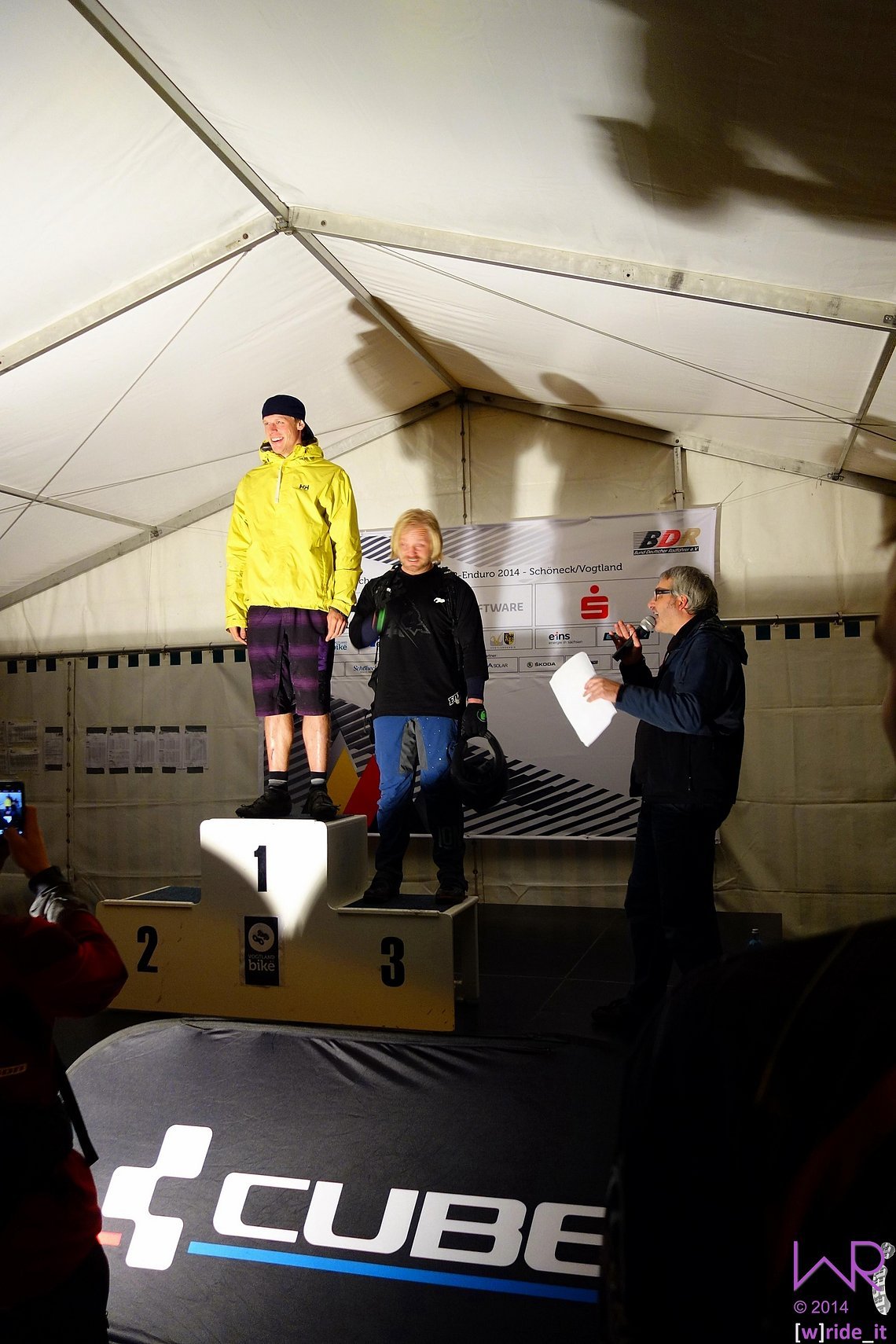 MTB-News-Blogger Tommy auf dem ersten Platz in seiner Klasse nach dem Prolog