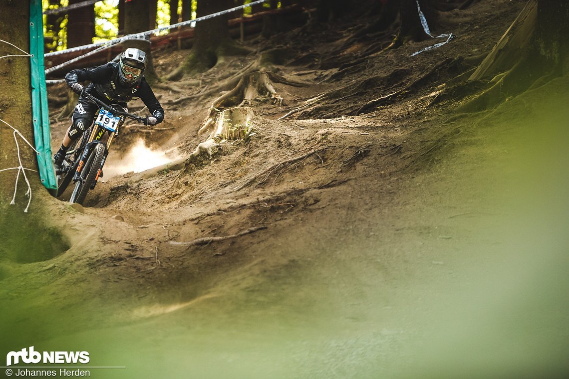 Benjamin Beck fuhr aufs Podium bei den U17-Jungs