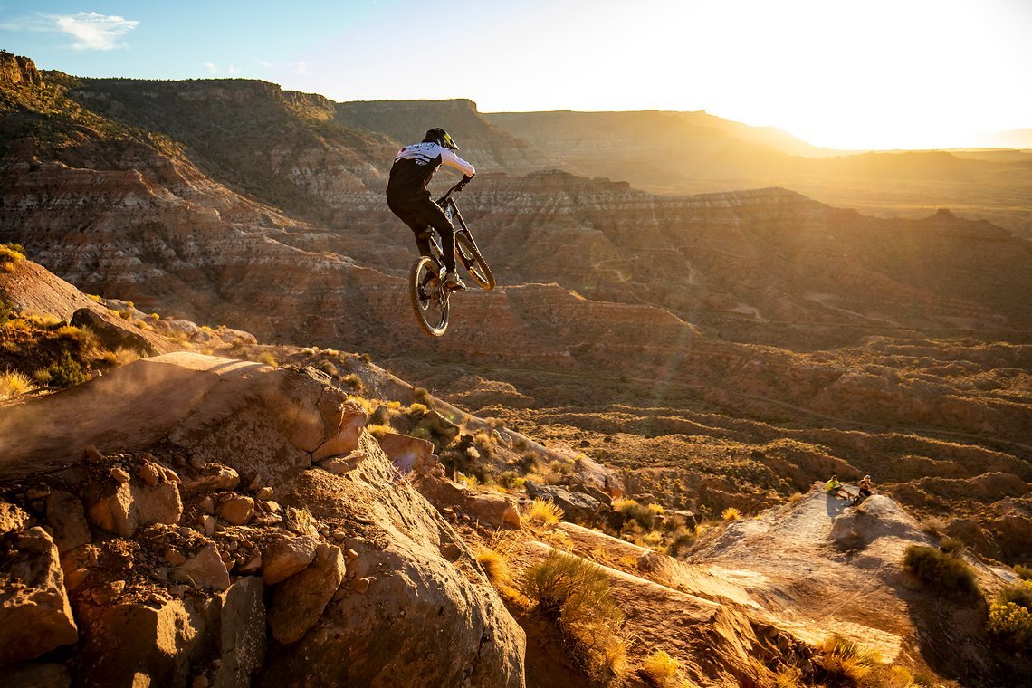 Es gilt, das Triple zu verteidigen: Kurt Sorge ist, Stand jetzt, der einzige Fahrer, der die Red Bull Rampage dreimal gewinnen konnte. Dicht auf den Fersen: Kyle Strait und Brandon Semenuk mit je zwei Siegen
