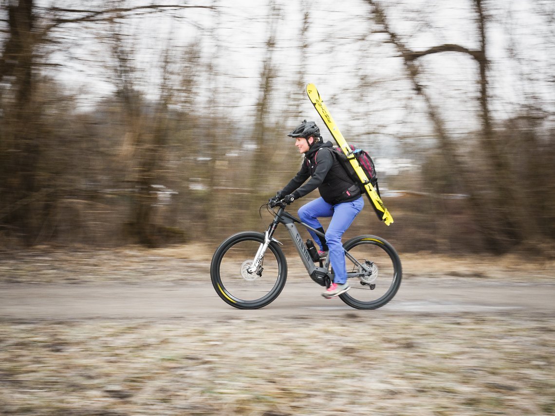 Mit dem E-Bike zu Ski-Tour?