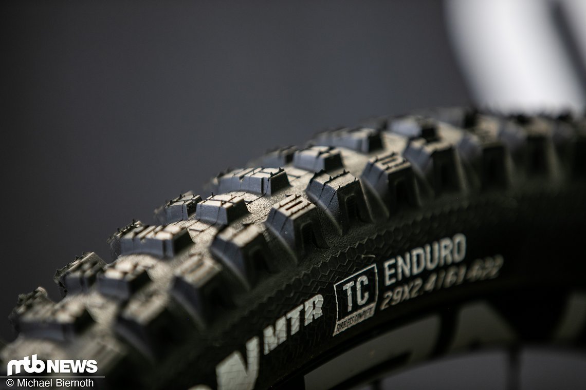 Der MTR wird in zwei Gummimischungen angeboten – Dynamic Grip3 und die verschleißfestere Dynamic Trail2.