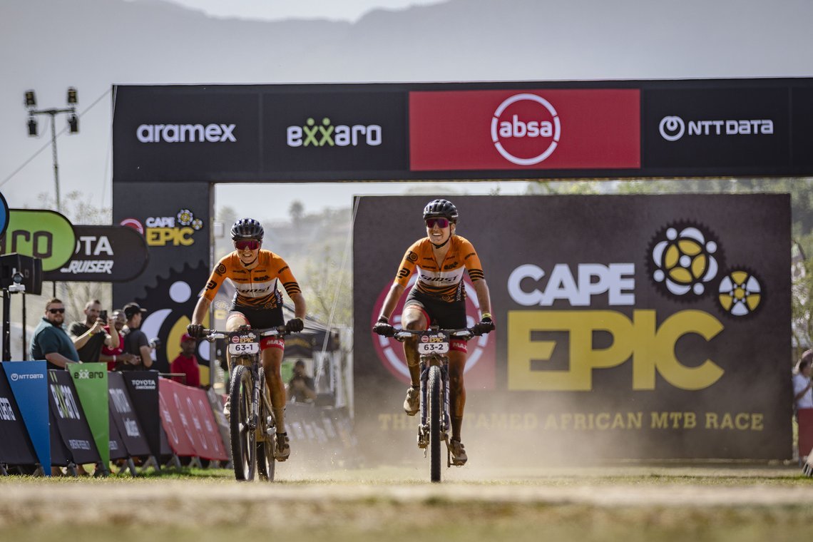 Stage Winner Ghost Factory Racing during Stage 5 of the 2024 Absa Cape Epic Mountain Bike stage race from CPUT, Wellington to CPUT, Wellington, South Africa on 22 March 2024. Photo by Max Sullivan/Cape Epic
PLEASE ENSURE THE APPROPRIATE CREDIT IS GIV