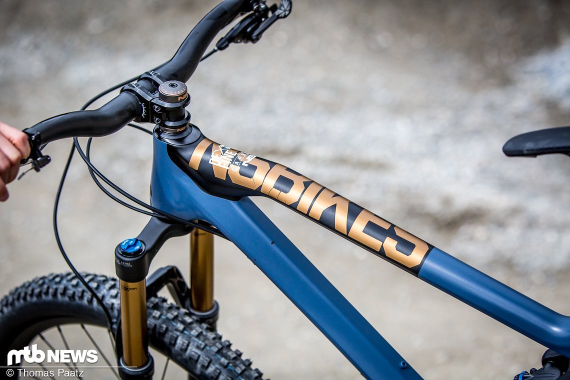 Das Design stimmt bei unserem Testbike