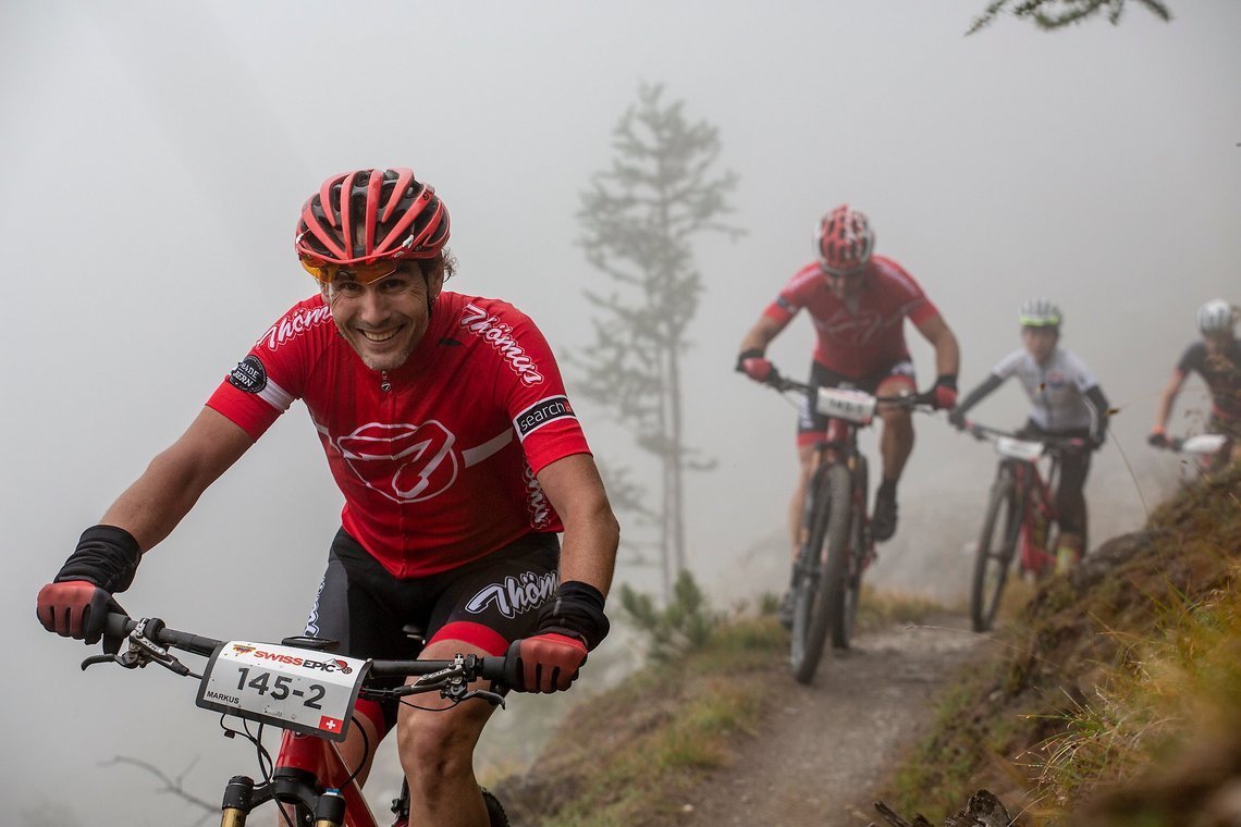 Markus Gisler during Stage 4 of the 2018 Perskindol Swiss Epic held from Grächen to Zermatt, Valais, Switzerland on 14 September 2018. Photo by Nick Muzik. PLEASE ENSURE THE APPROPRIATE CREDIT IS GIVEN TO THE PHOTOGRAPHER