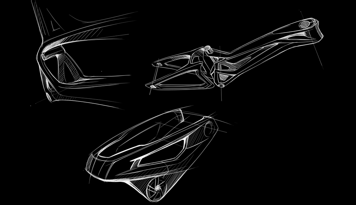 Interessante Design-Arbeit die stark an Mondrakers Foxy Carbon erinnert