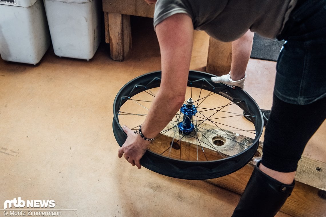 Auch Fatbike-Laufräder hat Tune im Sortiment