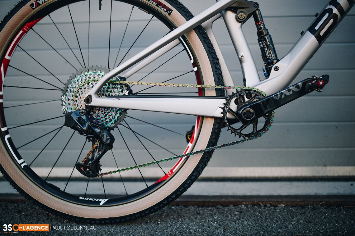 Der Antrieb stammt aus dem Hause SRAM