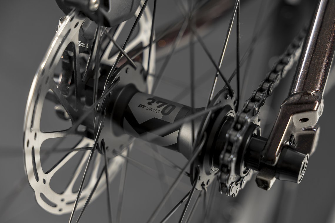 Beide Modelle kommen mit Singlespeed-Antrieb.