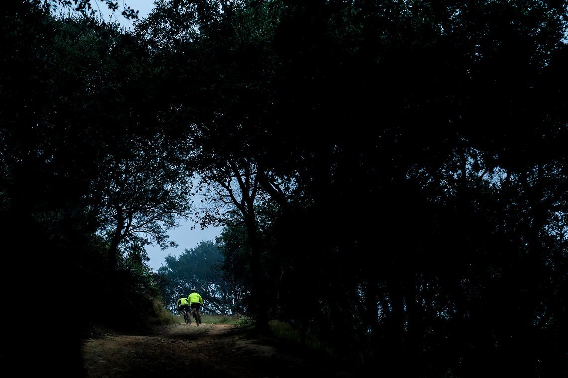 Riders during the Prologue of the 2019 Absa Cape Epic Mountain Bike stage race held at the University of Cape Town in Cape Town, South Africa on the 17th March 2019.

Photo by Greg Beadle/Cape Epic

PLEASE ENSURE THE APPROPRIATE CREDIT IS GIVEN T