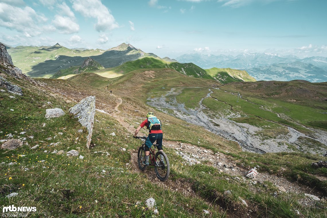Die Ausblicke über das Prättigau sind phänomenal