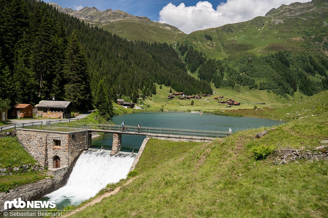 Traumblick auf den Schlappinsee