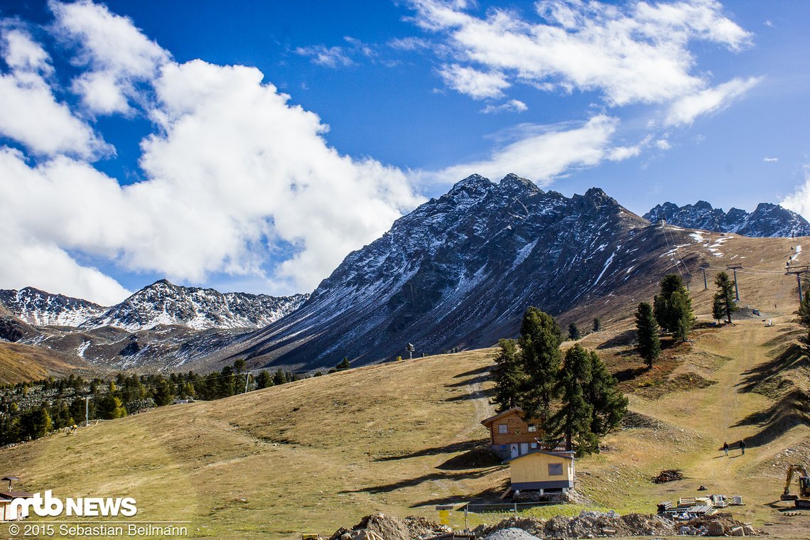 Aussicht an der Bergkastelseilbahn